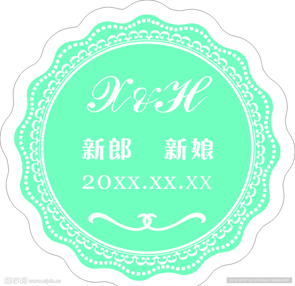 欧式花边边框