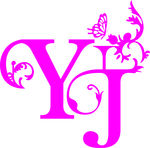 YJ 花纹 树藤 线条 蝴蝶
