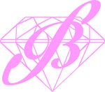 唯美  B钻石 logo
