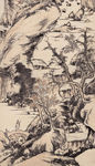 八大山人 水墨山水