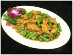 豆豉杭椒爆肥肠