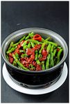 干锅四季豆烧肥肠