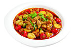 小土豆烧肥肠