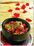 油豆皮烧肥肠