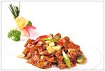 腊八豆烧肥肠