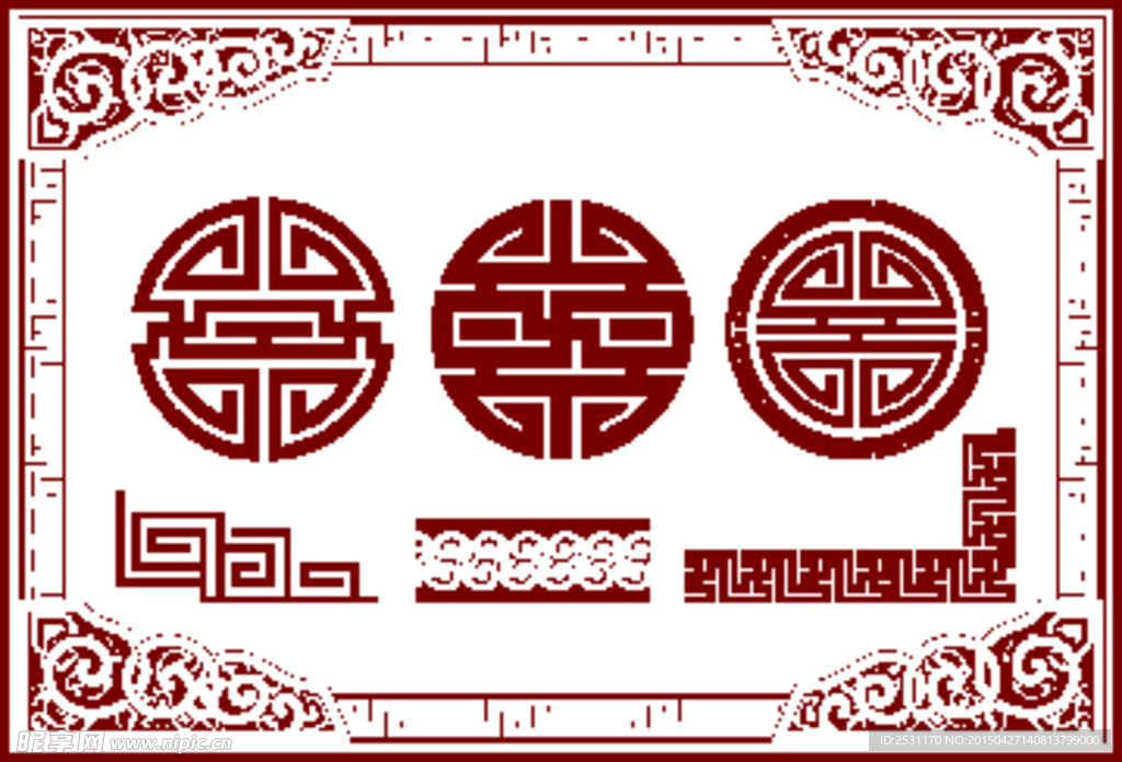 中式花纹
