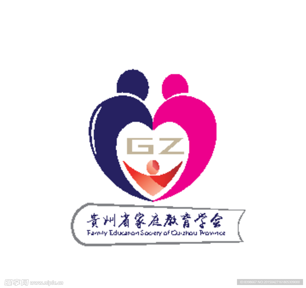 家庭教育学会LOGO设计提案