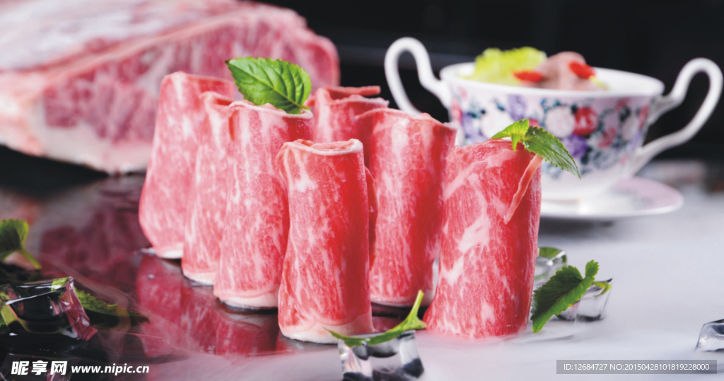 雪花牛肉