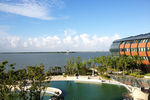 上海滴水湖风光