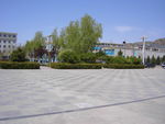 春季广场景色