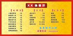 快餐店上墙菜单