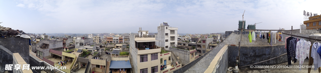 小城市全景