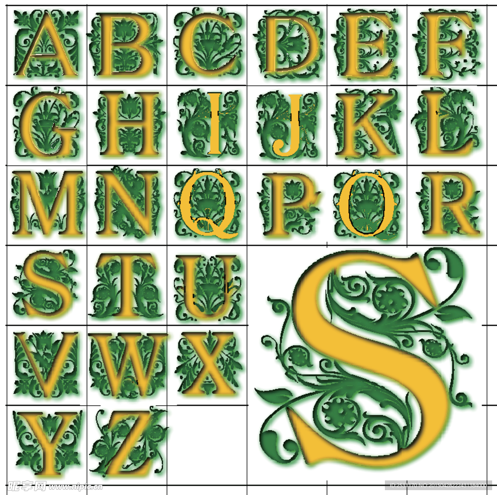 字母设计