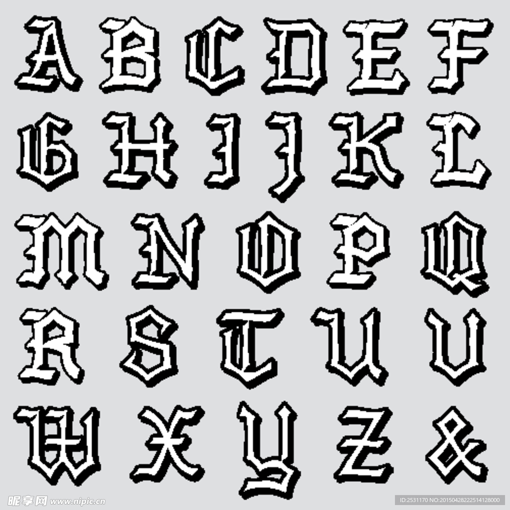 字母设计