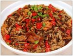 朴豆角炒肉