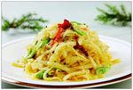 土豆豆角炒拔烂