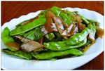 肉皮焖豆角