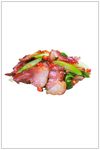 大蒜炒腊肉
