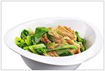 毛毛菜炒豆筋
