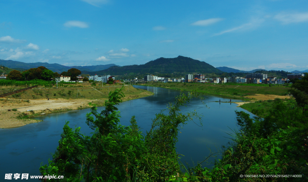 乡村山水 梅潭河