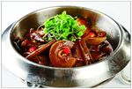干锅带皮牛肉