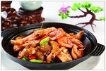 干锅牛蹄虾