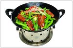 干锅四季豆每