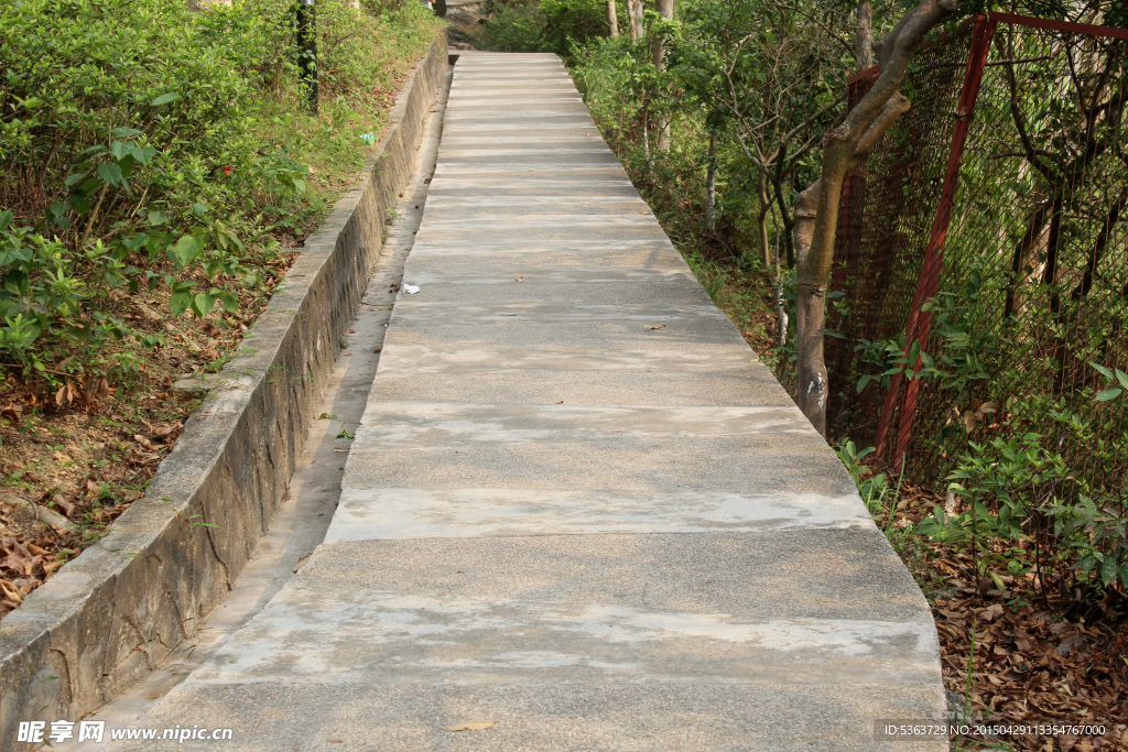 景区道路摄影