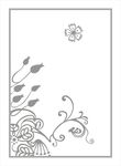 时尚花纹玄关