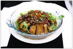 腊肉粒蒸腊香干