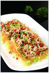 肉碎瑶柱蒸娃娃菜