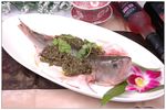 腾椒蒸鲈鱼