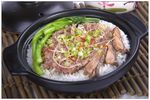 咸鱼肉冰蒸饭