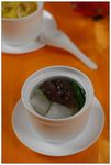 菜胆竹简炖辽参