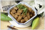 素炖豆泡碗