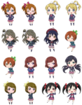 lovelive 角色 q版