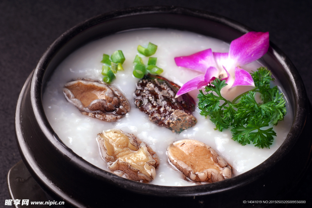 鲜活鲍鱼粥