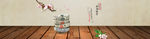 和风餐具海报banner