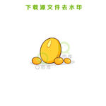 手绘黄豆矢量图