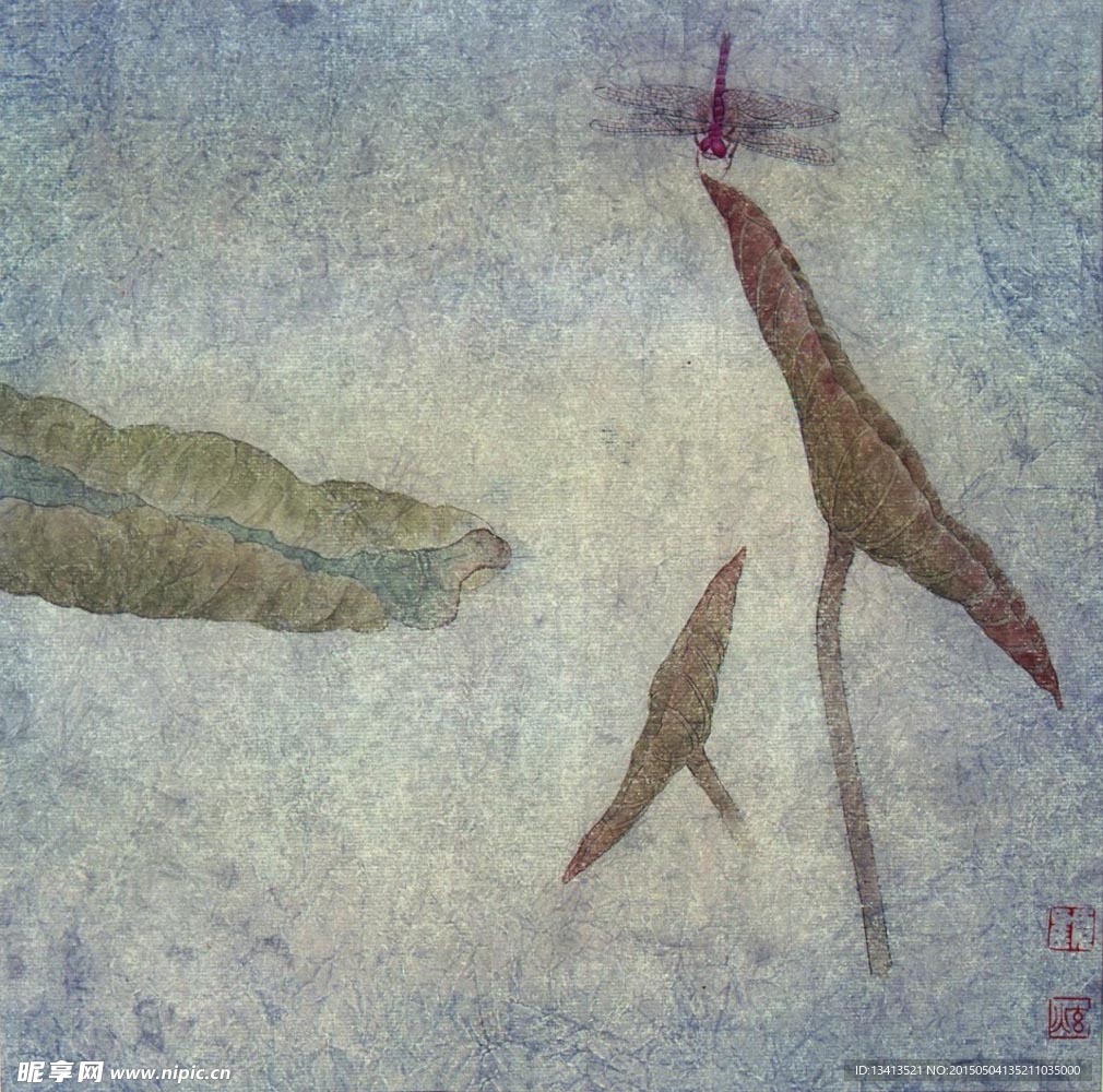 现代工笔 花鸟