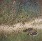现代工笔 花鸟