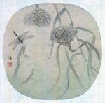 现代工笔 花鸟 蜻蜓
