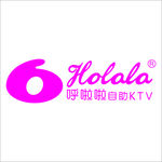 呼啦啦自助KTV LOGO