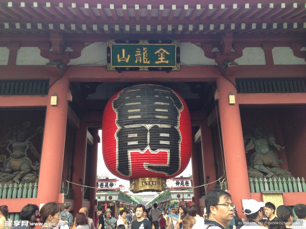 日本浅草寺雷门