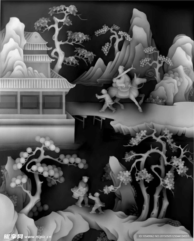 山水人物