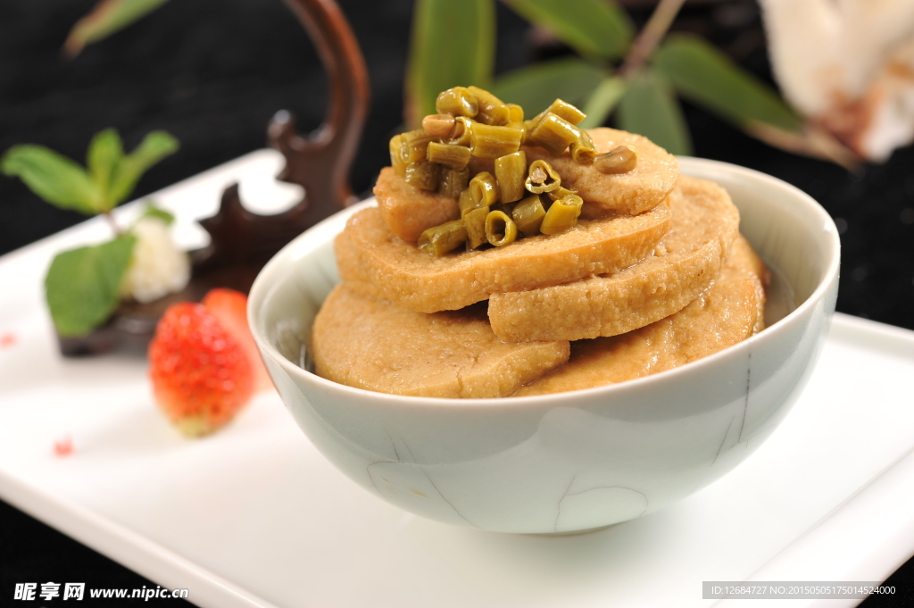豆角素鸡