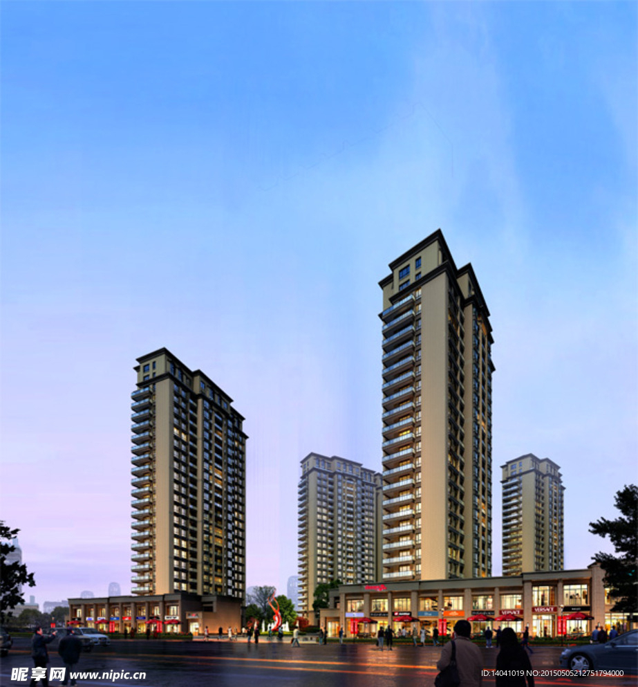 建筑景观图