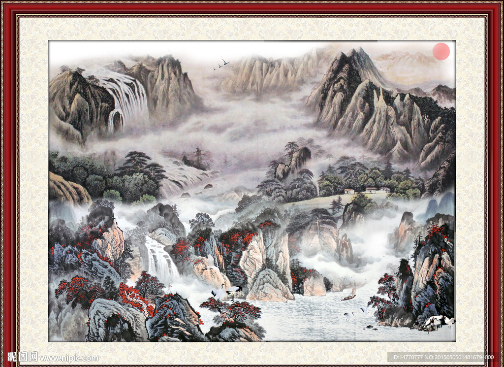 国画山水