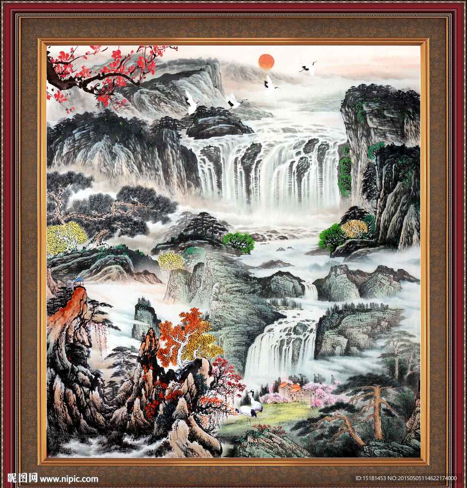 国画山水