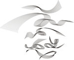 抽象线条 分层